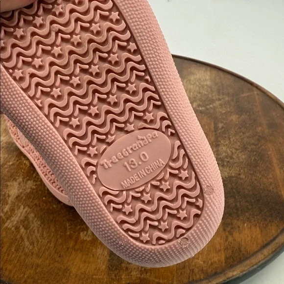 Tree Grandpa Boots Girls Toddler 13 Pink Rain Rubber Slip On - Picture 9 of 10